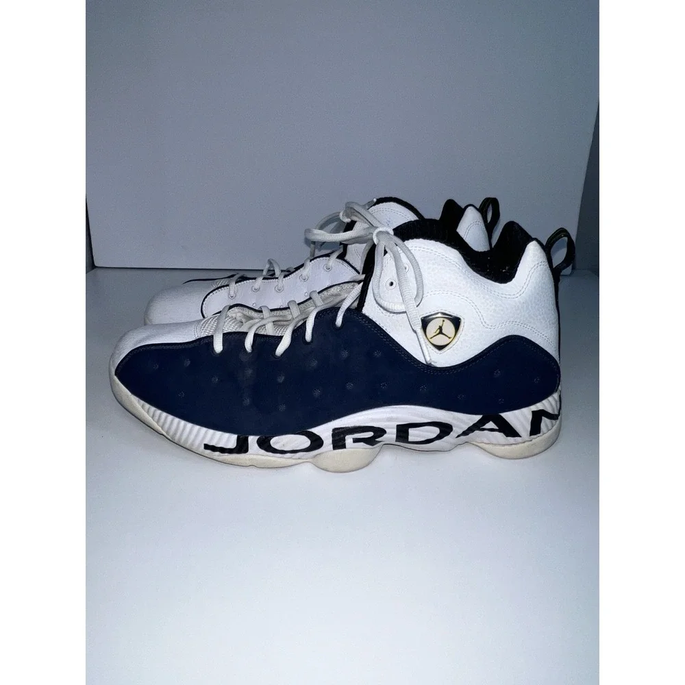 Size 17- Air Jordan Jumpman Team 2 Midnight Navy